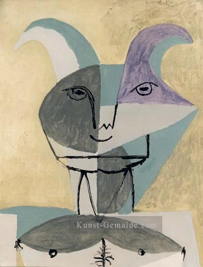 Faune 1960 Kubismus Pablo Picasso Ölgemälde